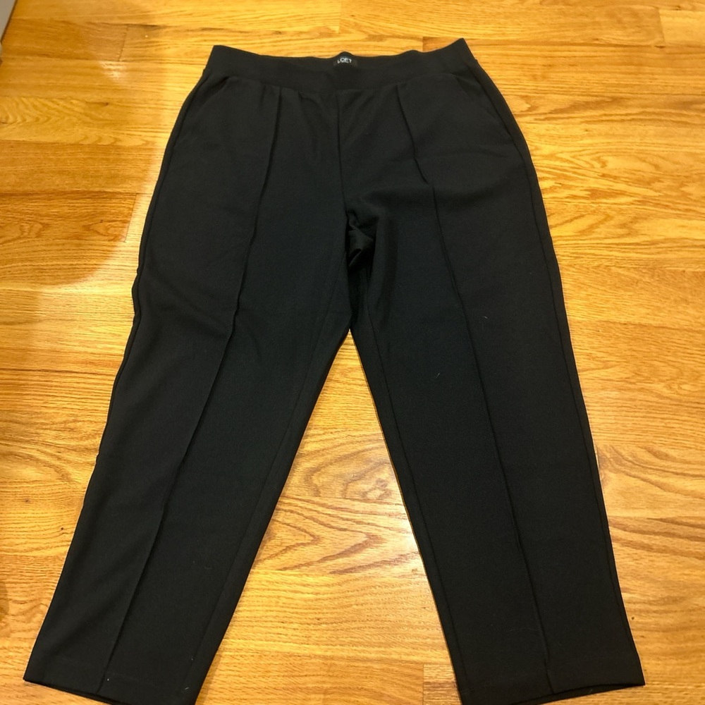 LOFT Black Women's Trousers
